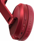 Pioneer DJ DJ Headphones, Red (HDJ-X5BT-R) - 4