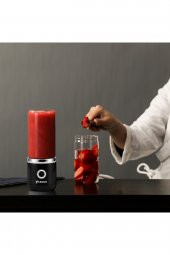 Yasomi Taşınabilir Kablosuz Şarjlı Cam Smoothie El Blenderi Siyah (Yasomi Türkiye Garantili) - 4