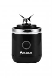 Yasomi Taşınabilir Kablosuz Şarjlı Cam Smoothie El Blenderi Siyah (Yasomi Türkiye Garantili) - 8