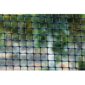 Plastik Dekoratif Bahçe Çiti  Balkon Filesi Siyah 20mm-20mm 1 metre-35metre - 1
