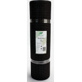 Plastik Dekoratif Bahçe Çiti  Balkon Filesi Siyah 20mm-20mm 1 metre-35metre - 3