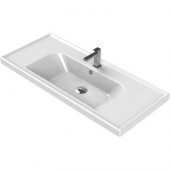 Turkuaz Cerastyle Frame Etajer Uyumlu Damlalıklı Lavabo 100x45 Cm - 1