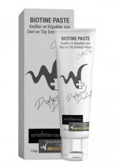 WhiteVeterinay Biotine Paste 100 Gr ( Kedi ve Köpekler için Deri ve Tüy Desteği  ) - 1