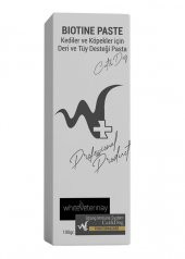 WhiteVeterinay Biotine Paste 100 Gr ( Kedi ve Köpekler için Deri ve Tüy Desteği  ) - 2