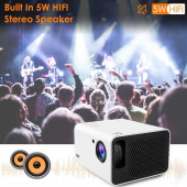 SWZA Yerel 1080P Taşınabilir Projektör - 3