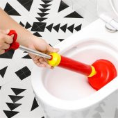Tuvalet Pompası Mutfak Banyo Klozet Lavabo Açıcı Gider Açıcı Pompa Tıkanık Lavabo Açma  Pompa - 3