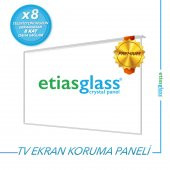 ETİASGLASS SAMSUNG 75BU8000 Tv Ekran Koruyucu / Ekran Koruma Paneli thumbnail 2
