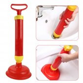 Tuvalet Pompası Mutfak Banyo Klozet Lavabo Açıcı + HEDİYELİ Gider Açıcı Pompa Tıkanık Lavabo Açma - 2