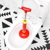 Tuvalet Pompası Mutfak Banyo Klozet Lavabo Açıcı + HEDİYELİ Gider Açıcı Pompa Tıkanık Lavabo Açma - 6