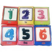 Birlik Oyuncak Babycim Eğitici Sayılar & Objeler Soft Kartları (6 Parçalı) - 1