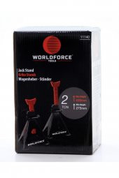 WORLDFORCE TOOLS 2 Ton 4 Ayaklı Kriko Standı Araba Araç Sehpası 2 Adet - 3