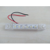 PARMAK LED LAMBA (BEYAZ) (1adet Fiyatı) 12V 6 LEDLİ, LED LAMBA, DEKOR LEDİ - 1