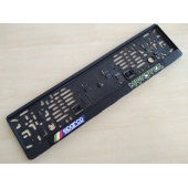 PLAKALIK PLASTİK SPARCO, MONSTER 2ADET FİYATI (RENKLİ YAZI) SPORT PLAKA ALTLIĞI - 2