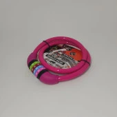 Rengarenk Şifreli Motor ve  Bisiklet Teker Kilidi Pembe 12mm-80 cm Şifreli Kilit Su Geçirmez ve Paslanmaz thumbnail 3