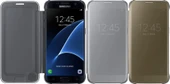 Samsung Galaxy S7 Clear View Cover Orjinal Akıllı Kılıf EF-ZG930C thumbnail 1