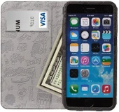 Ozaki Travel iPhone 6+ Plus ve 6S+ Plus için Kapaklı Kılıf, Cüzdan Kılıf - 2