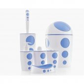 Omnisoft FLS F378 Banyo Wc Seti 6 Parça Plastik - 1