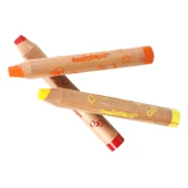 Carioca Süper Yıkanabilir 3 ü 1 Arada Ahşap Gövdeli Boya Kalemi 6 lı 1 Yaş ve Üzeri İçin Boya Kalemi - 3