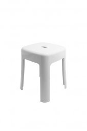 Beyaz Plastik Tabure - 2