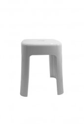 Beyaz Plastik Tabure - 3