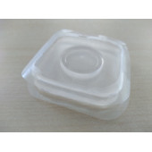 TELEFON TUTACAĞI KARE (SİLİKONLU) KABLO TUTACAĞI, KABLO KANALLI - TELEFONLUK, TELEFON TUTUCU, TELEFON APARATI - 1