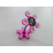 TELEFON TUTACAĞI PAPATYA PEMBE (SİLİKONLU) VANTUZLU - TELEFONLUK, TELEFON TUTUCU, TELEFON APARATI - 1