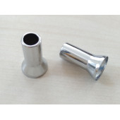 SİBOP LASTİĞİ BURUSU 3CM (2Lİ TAKIM) NİKELAJ METAL (2 ADET MOTORSİKLET VE BİSİKLET İÇİN) (SİBOP KAPAĞI) - 1