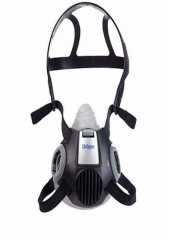 Tam Koruma Yüz Maskesi (Drager 3300 Maske-ABEK Filtre-Gözlük-Tulum Large Beden) - 2