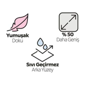 Sleepy Babycare Bebek Bakım Örtüsü 60x90 cm 4x10 40 Adet - 2