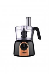 Stilevs Maxi Chef Siyah Bakır 1000 W Mutfak Robotu - 1