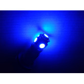 T10 DİPSİZ LED AMPUL (5 ÇİPLİ) MAVİ 12V (2ADET FİYATI) T10 PARK, SİNYAL, PLAKA, GERİ VİTES AMPULU - 1
