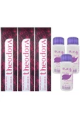 H.A.SS Oksidan 60 Ml. + Theodora Saç Boyası 60 Ml. (3'er Adet) - 9