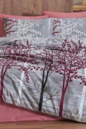 Natura Uyku Seti Çift Kişilik Bordo - 2