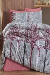 Natura Uyku Seti Çift Kişilik Bordo - 3