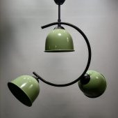 MYLİGHTS  HAKİ YEŞİL ÜÇLÜ SARKIT AVİZE thumbnail 2