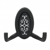 Seçil Vestiyer Duvar Askısı Dolap Elbise Askılığı Mat Siyah Askı thumbnail 1