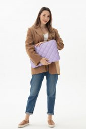 Kapitone Laptop Kılıfı Deri 15.5'' ve 16'' İnç 8683255011223 - 9