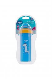 WEE BABY PİPETLİ BARDAK +6 AY  300ML MAVİ 896 - 1