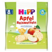 Hipp hipp Organik Elmalı Pirinçli Bebek Gofreti 30 Gr. +8 Ay - 1