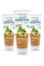 CIRE ASEPTINE Soft Prebiyotik El Yüz Vücut Kremi Avokado 75 ml X3 - 1