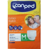 Canped KÜLOT Yetişkin Hasta Bezi Orta Boy M 9 Adet - 1