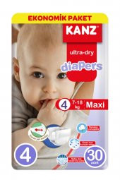 Kanz 4 Numara Bebek Bezi Ekonomik  7-18 kg 30 Adet - 1