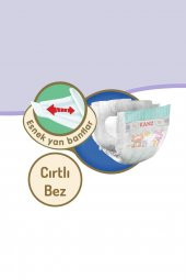Kanz Unisex Bebek Bezi 1 Numara Yenidoğan 80 Adet - 2