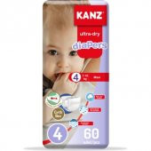 Kanz KANZ MEGA Çocuk Bezi 4 Numara 60 LI - 2