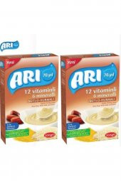 ARI 12 Vitaminli 6 Mineralli Hurmalı Pirinç Unu Bebek Maması 200 Gr 2 Li Paket - 1