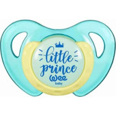 Wee Baby WEE Desenli Kelebek Damaklı Emzik 0-6 Ay  172 MAVİ - 1