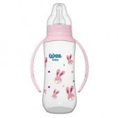 Wee Baby WEE Kulplu Pp 270 Ml pembe Biberon  745 - 1
