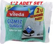Vileda VİLEDA Çizmez Bulaşık Süngeri 2Li Paket 2 ADET - 1