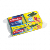 Vileda Vileda Yeşil Sünger Düz 8li - 1
