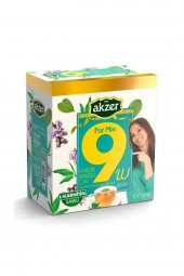 Akzer Form Bitkisel Çay 60 Süzen Poşet 9lu - 1